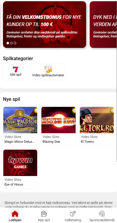Tipwin – Spilkatalog og bonusser
